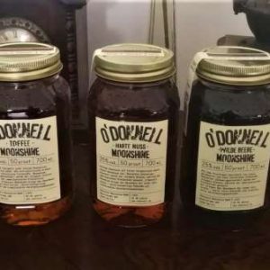 5x O'Donnell Moonshines 700ml