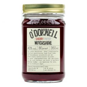 Cherry Proof Vodka O'Donnell Moonshine 350ml alk.40 % ab18J