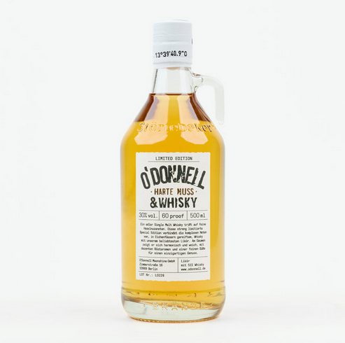 Whisky x Harte Nuss O'Donnell Moonshine 700ml alk.30 % ab18J