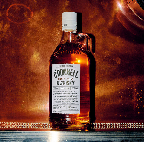 Whisky x Harte Nuss O'Donnell Moonshine 700ml alk.30 % ab18J – Bild 4