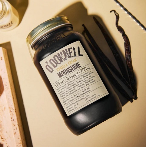 Vanilla Cream Likör O'Donnell Moonshine 700ml alk.17 % ab18J